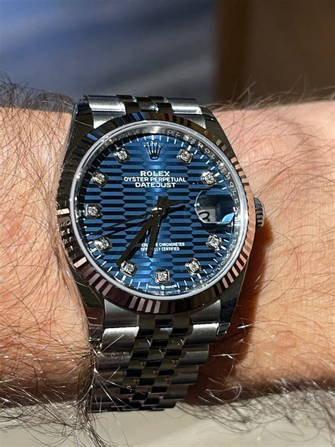 rolex white motif diamond dial